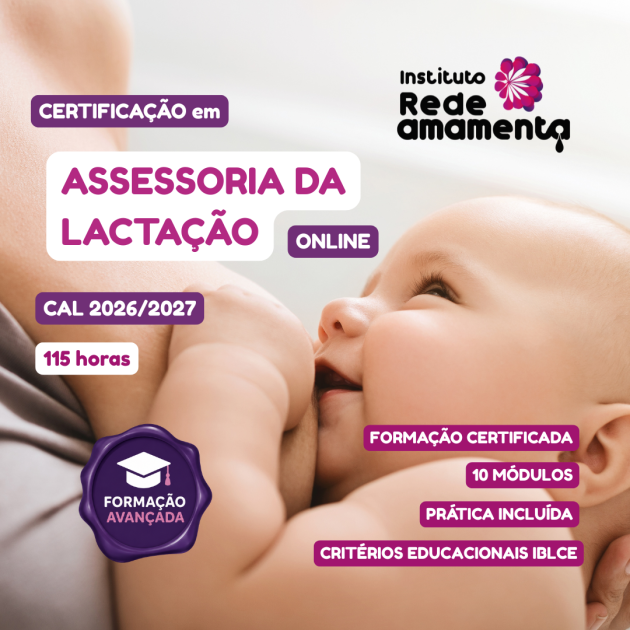 Certificação em Assessoria da Lactação - Torna-te Consultora de Amamentação